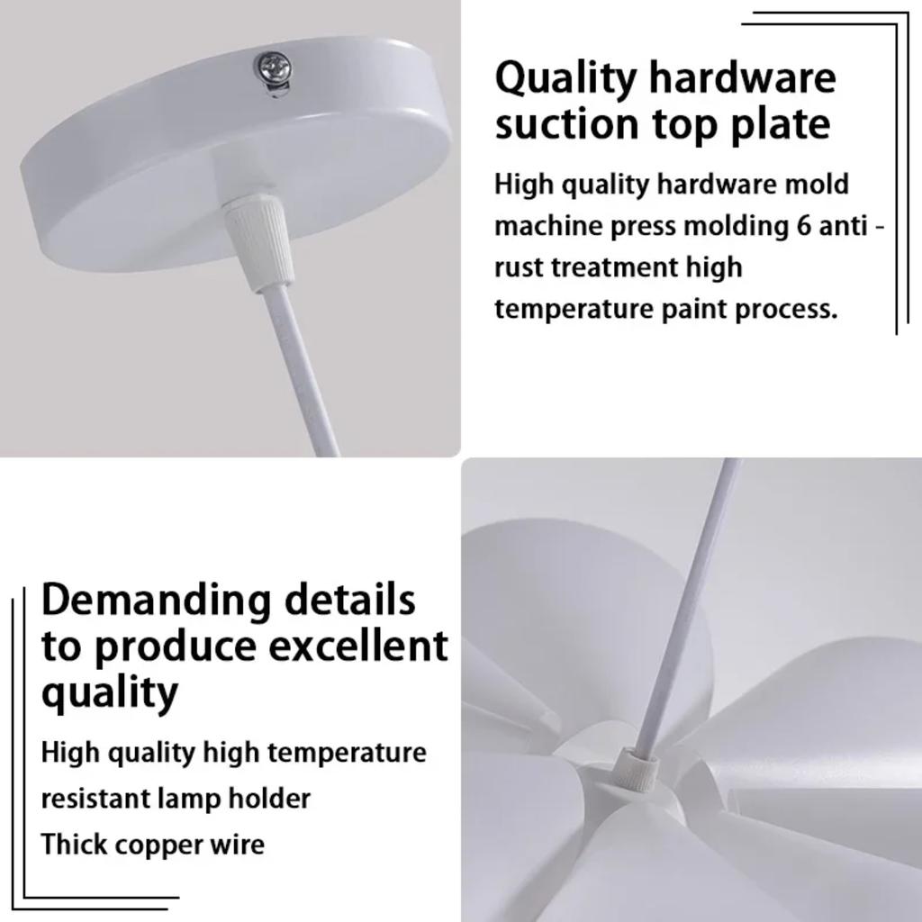 Новый DIY Lotus Подвесной Светильник Потолочные Светильники Современный Северо-Европейский Стиль Украшения