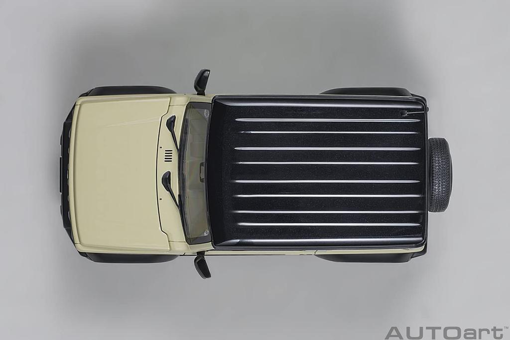 AUTOart Suzuki Jimny Sierra Ivory Roof Готовый продукт 78510 1/18 (JB74) Металлик/Черный