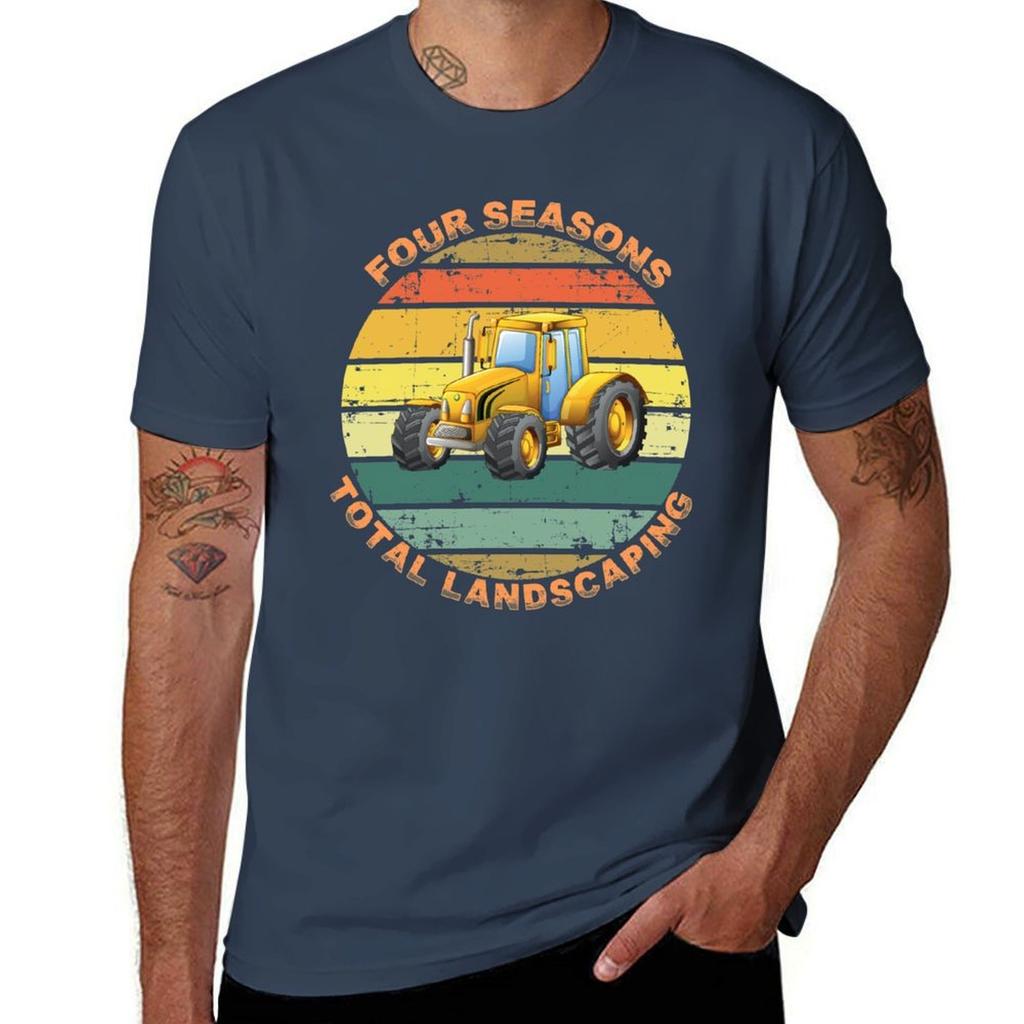 Four Seasons Total Landscaping  Full Range Of Services Essential Tshirt Plus Size Everyday Tee Shirt