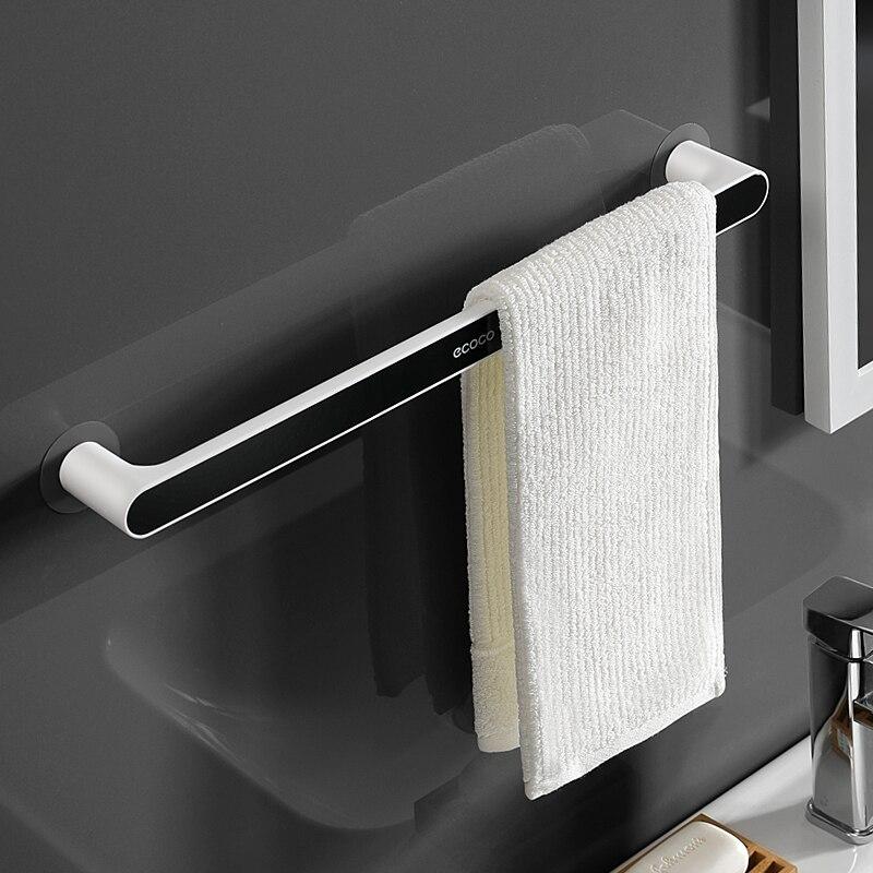 Self-adhesive Towel Holder Rack Wall Mounted Towel Hanger Bathroom Roll Holder Hanging Hook