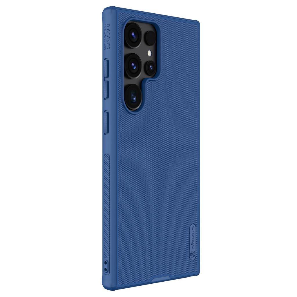 Nillkin Super Frosted Shield Pro Rugged Case for Samsung Galaxy S24 Ultra - Blue
