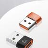 Мини-адаптер Type-C 6A Type-C (мама) для быстрой зарядки к USB 3 (папа) конвертер