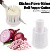 Лукорезка Blossom Maker All-in-One Flower Making Kit Шеф-повар Инструмент для резки лука для томатов и многого другого