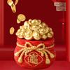 Chinese Year Blessing Bag Decor Feng Shui Collectible Resin Statue Table Decoration for