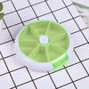 Weekly Rotating Pillbox Travel Pill Case Pill Organizer Medicine Box Drugs Pill Container