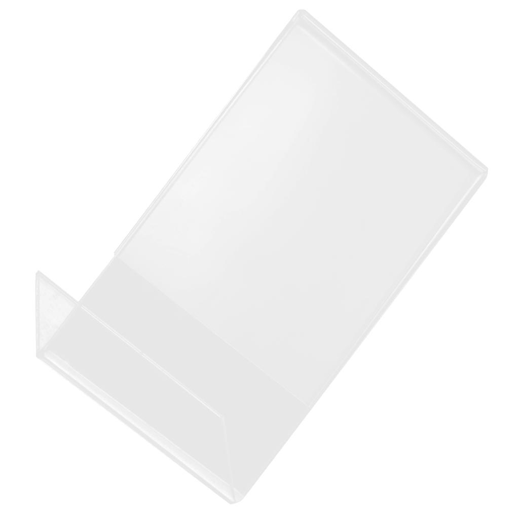 L Shape Clear Acrylic Photo Frame Holder Free Standing Portrait for Instax Mini 87s2550s909 3