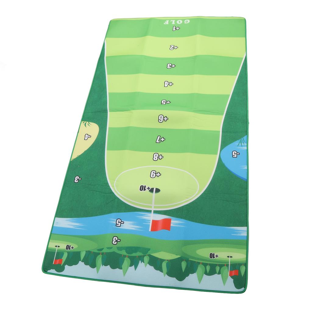 Chipping Game Play Mat Set Chipping Game Training Mat Indoor Outdoor Games for Adults and Family