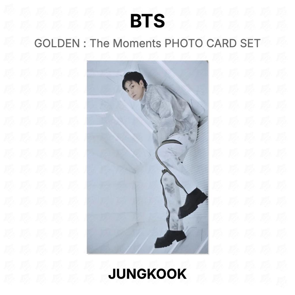 BTS ЗОЛОТОЙ : Набор фотокарточек The Moments Официальная фотокарточка