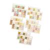 10 Sheets of Colorful Bible Index Tabs for Study