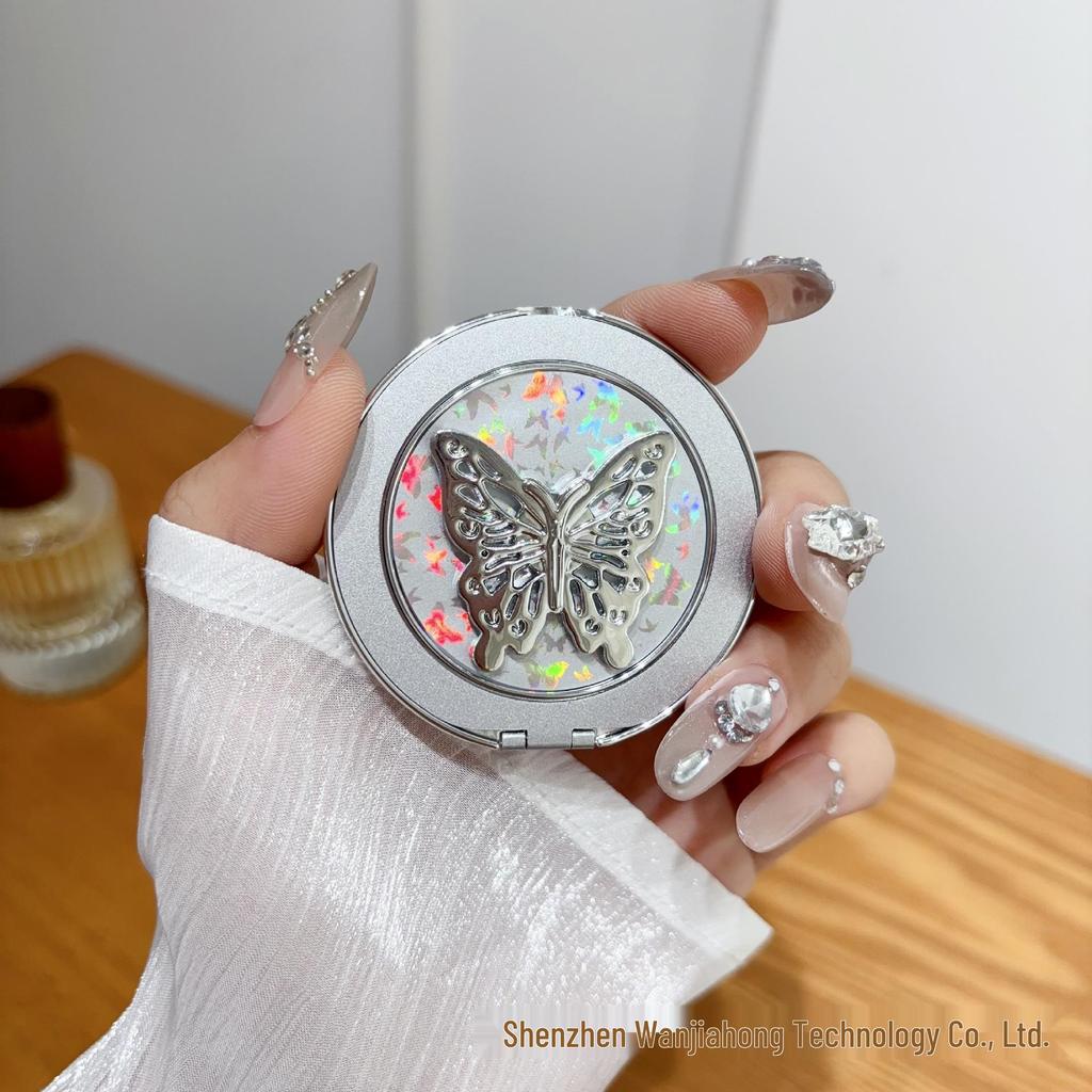 360° Rotating Butterfly Glitter Phone Holder with Magnetic Back