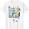 Футболка с графическим логотипом MTV Retro Shape Design