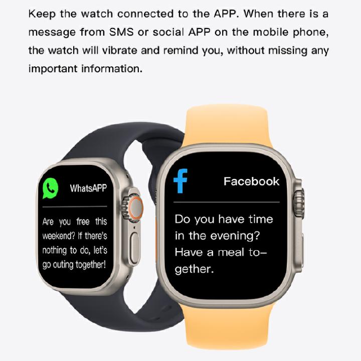 T900 Ultra 2 Смарт-часы Жесты Ответ на звонки Игры Мужские Спортивные Часы Женские Часы с Измерением Пульса Артериального Давления Умные Часы для Телефонов iOS Android