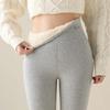 Womens Thick Cloud Fleece Leggings High Waist Winter Warm Tights Outer Wear