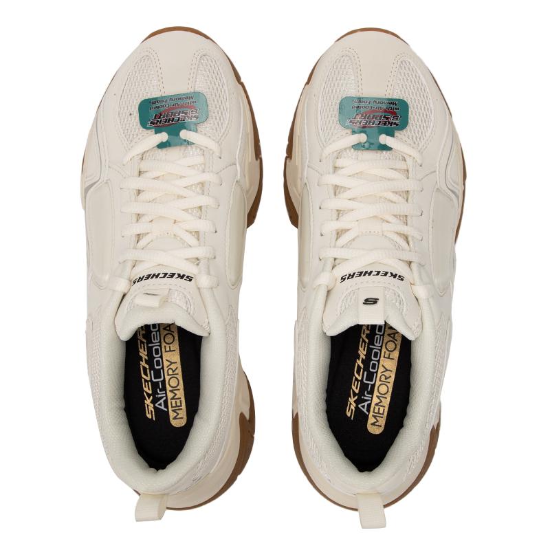Skechers Кроссовки Stamina V3 'White Tan' Женские 896151-NAT
