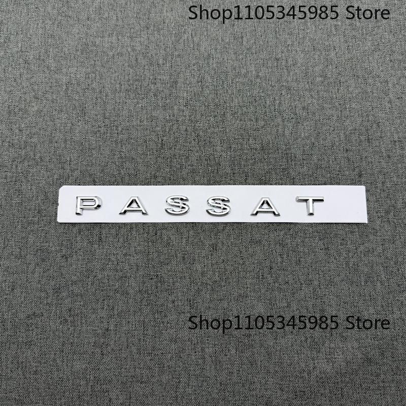 YKPSC1 Car Tail Rear Trunk PASSAT Emblem Fender Side Sticker Decal For Volkswagen PASSAT B8 Car Body Sticker Letter Logo VW Accessories