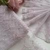 Японское розово-фиолетовое вышитое сетчатое кружево для DIY-одежды для кукол и аксессуаров для юбок в стиле Лолита и Ципао