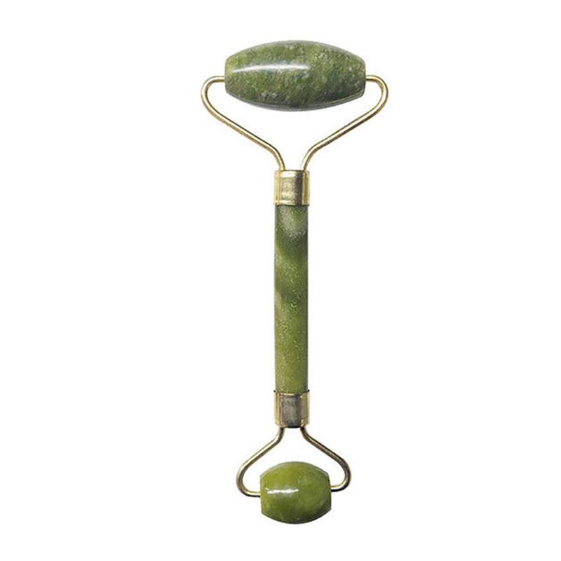 Xiuyu Roller Gua Sha Gouache Scraper Roller Massager Facial Anti Aging Natural Jade Stone Face Lifting Facial Skin Care Tools