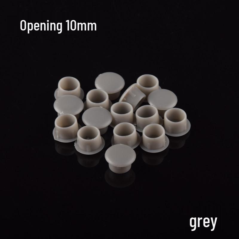 Круглые пластиковые заглушки для отверстий для шкафов и гардеробов - Декоративные пылезащитные крышки для винтов