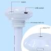 LED Lamp USB Air Humidifier ABS Car Purifier Portable Mist Maker  Home