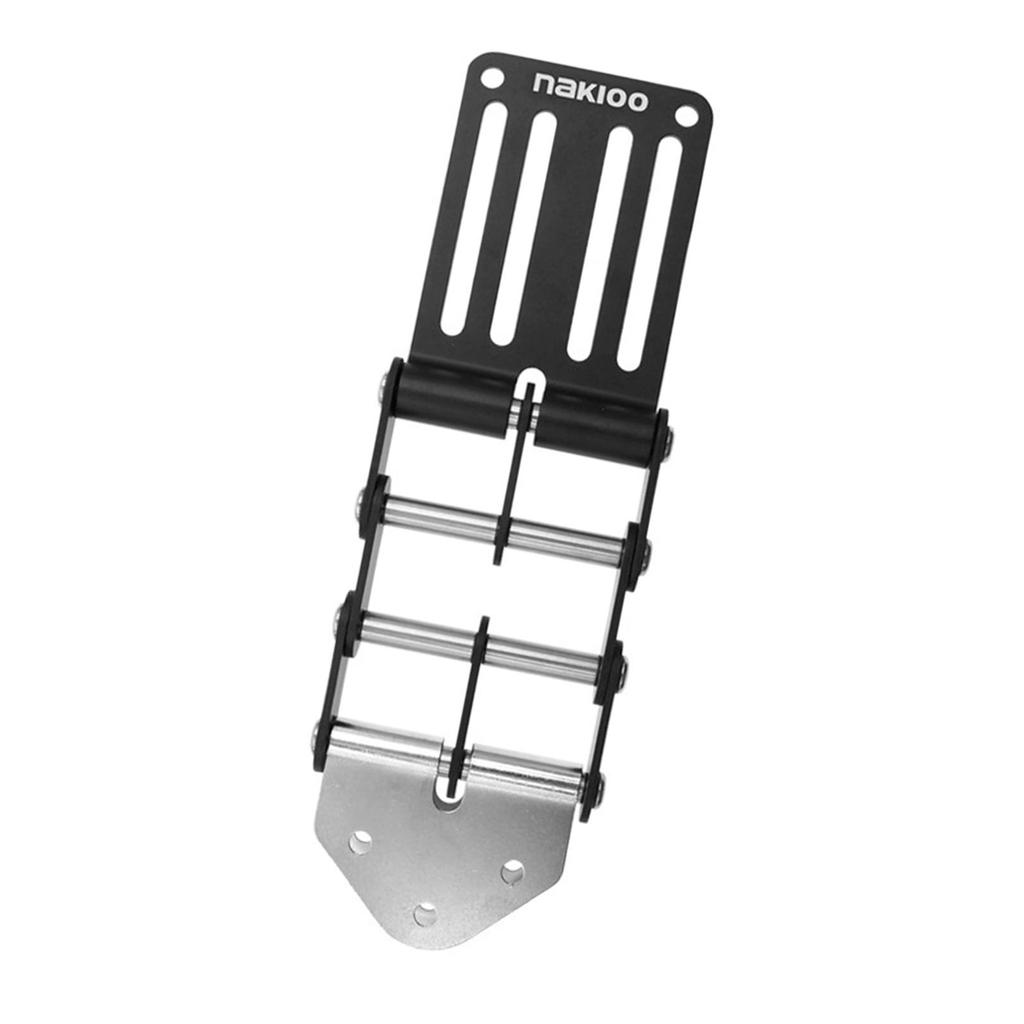 Quick Release Tool Belt Buckle Versatile for Electrician Stainless Steel Axle 53mm Width Adjustable Chain Clip Belt Attachment