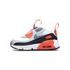 Air Max 90 Toggle Mid top Детская обувь Серо-бело-оранжевая Для младенцев и малышей CV0065-100