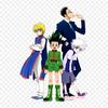 Hunter X Hunter Killua Zoldyck Kurapika Patch Heat Transfer Sticker On Clothes Iron Transfer Fusible Clothing Heat-Sensitive Patches Tops