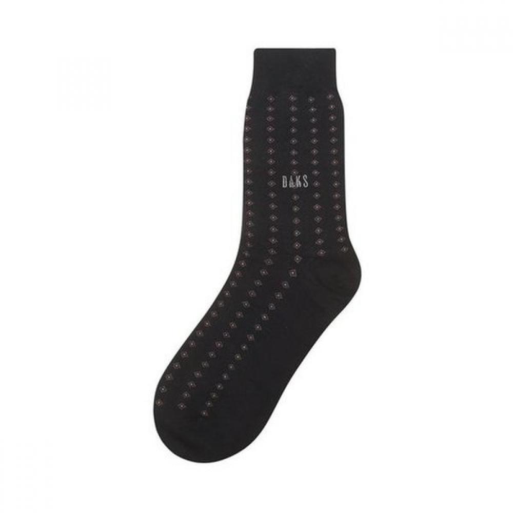 Daks Cotton Blend Mixed Pattern Long Socks 4 Pairs Dbss5e541bk