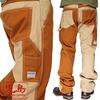Kojima Jeans Work Painter Made In One Fuji Brown Beige 32 Multi-Combo Pants, Pants, Japan, Wash, Kinbai, RNB-1084F - -