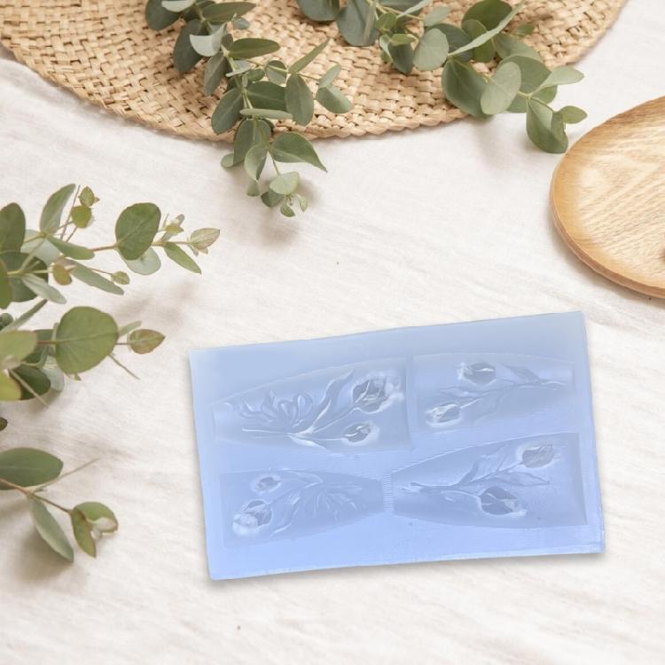 Силиконовые формы для дизайна ногтей с цветочными мотивами Наборы для ручного изготовления для домашнего маникюра Профессиональные принадлежности для нейл-арта