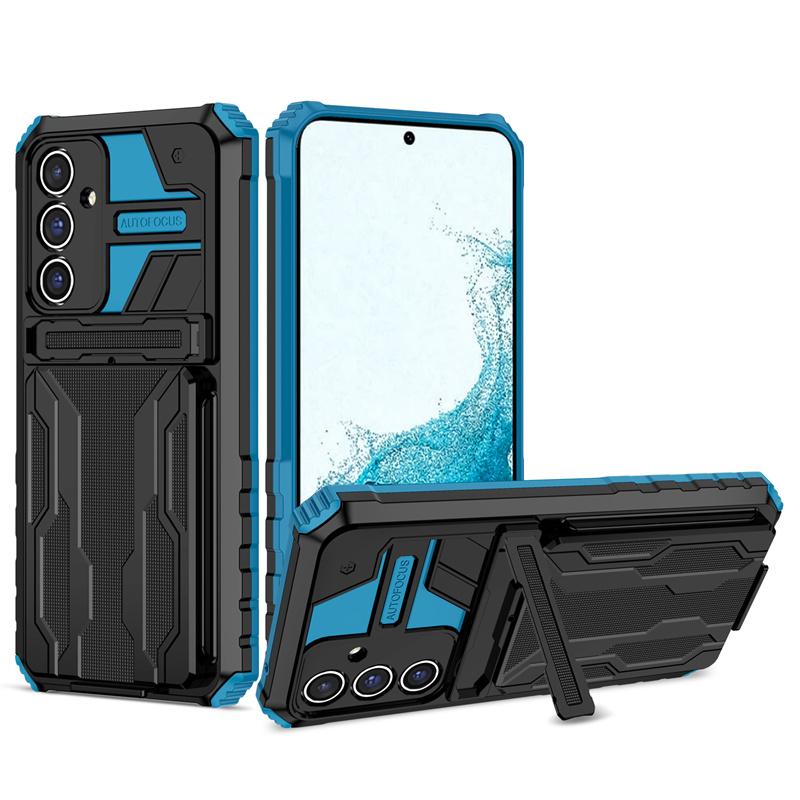Для Samsung A54 5G чехол Armor противоударный чехол для телефона Samsung Galaxy A54 A 54 GalaxyA54 a54 5g с слотом для карты подставка задняя крышка