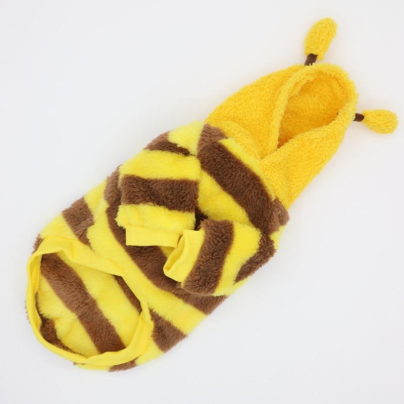 Одежда для собак больших и маленьких пород, Одежда для кошек, Зоотовары для осени и зимы, Флисовая одежда-трансформер с пчелиным пухом