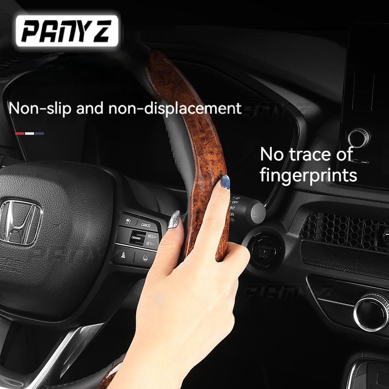 Деревянный стиль, чехол на руль автомобиля, 38 см, 15 дюймов, усилитель рулевого колеса, противоскользящая защита для салона автомобиля