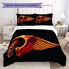 Gang violence Motorcycle enthusiasts Hells Angels Motorcycle Club provides comfortable bedding covers and pillowcases for home use (without core) K1