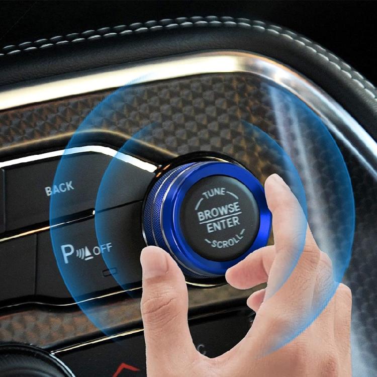Switch Cover Trim for Challenger- 15-21 Auto Center Console Knob Radio Knob Ring