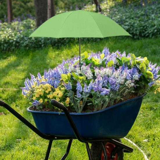 Plant Umbrella for Outdoor Plants Height Adjustable Umbrella with Stake Garden Umbrella Shade Protect Plants from Sun for Potted Plants Flower Beds