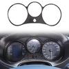Мягкое углеродное волокно Для SEAT Leon MK2 2008-2012 Декоративная наклейка на панель приборной панели тахометра Автомобильные аксессуары для интерьера