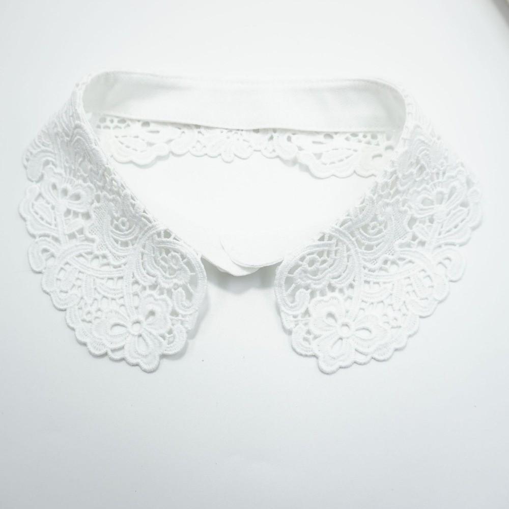 Lace Floral False Collar Black Decoration Collar Fashion Clothes Trim