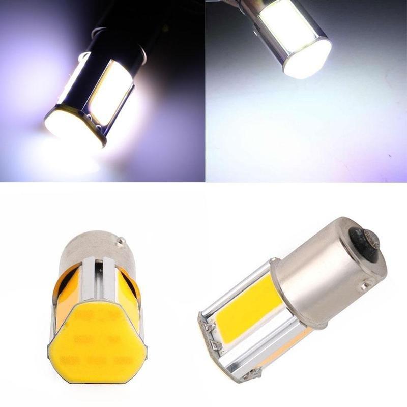 960LM COB 48 SMD 8 SILICA 12V 24V S25 1156 BA15S LED Bulb 9~28V Tail Light