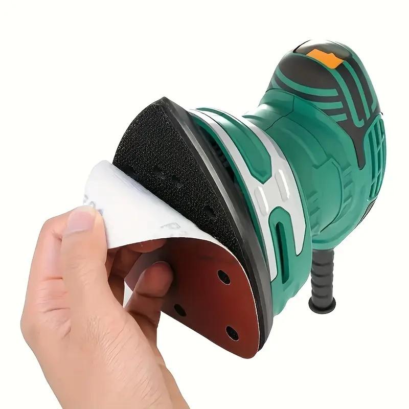 70Pcs152 * 105mm palm separation special-shaped sandpaper back fleece self-adhesive mouse fleece, can be used for grinding