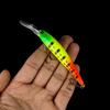 Hengjia 1pcs 12cm 10g Minnow Bandits Fishing Wobbler Lure Artificial Hard Bait Trolling Bait Floating Lure
