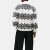 Tommy Hilfiger Мягкий пуловер с принтом Fair Isle на молнии четвертью, удобная теплая толстовка, женская толстовка XW07316-YBL