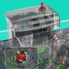 3 In 1 Fish Tank Filter Wall-mounted Circulating Water Purifier Waterfall Filter Box  for Home