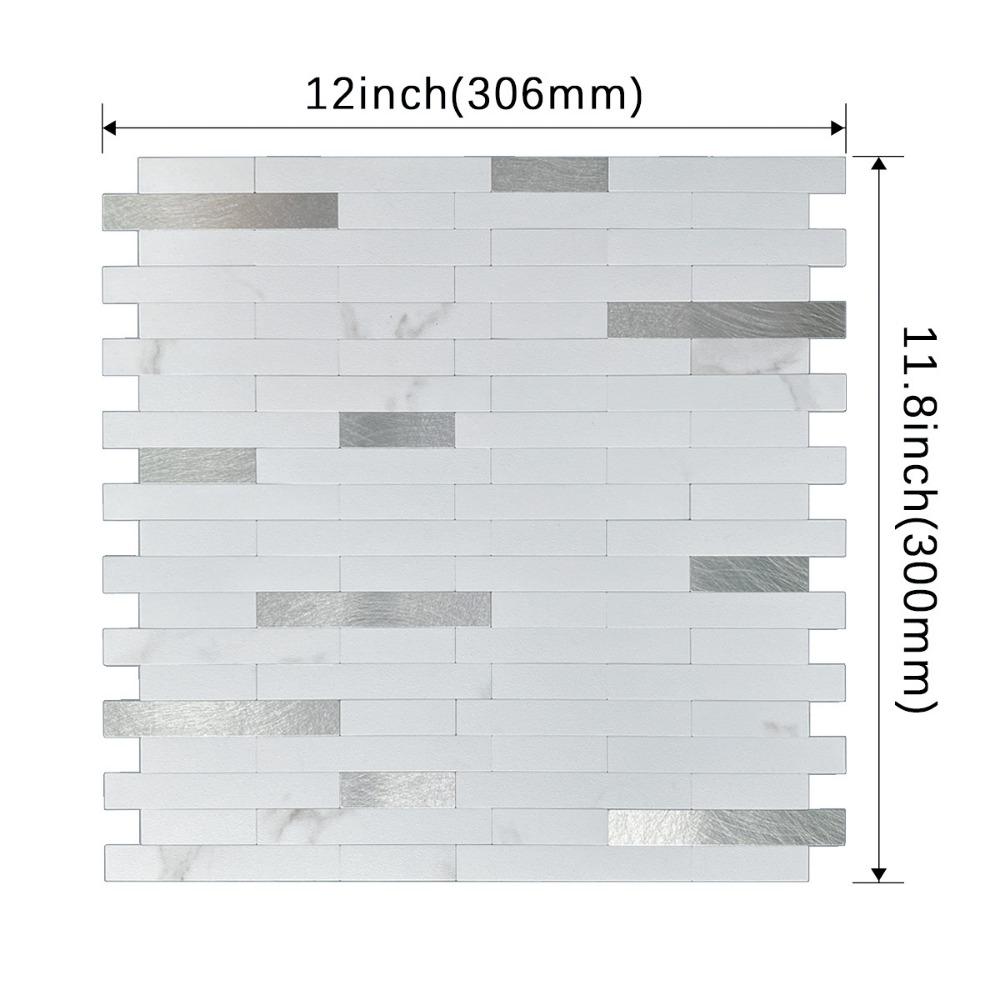 Waterproof 3d Tiles PVC Wall Panels New Marble Tile For Bedroom Living Room