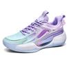 Luminous Fluorescence Friction Will Ring Basketball Shoes Junior High School Students Actual Combat Indoor and Outdoor Competition Training Sports S