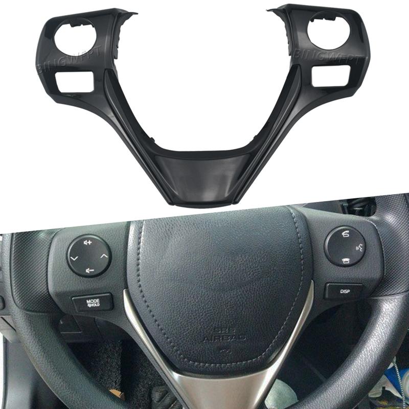 High Quality Steering Wheel Button Panel Frame For Toyota RAV4 XA40 2014-2018 For Toyota Yaris Vios 2018 - 2022