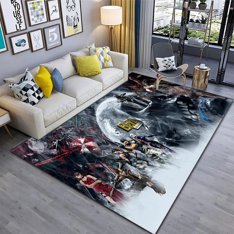 Научно-фантастическая игра Resident Evil, Корпорация Umbrella, мягкий ковер, домашняя гостиная, подкладка под офисное кресло, коврик для двери, коврик для двери U4
