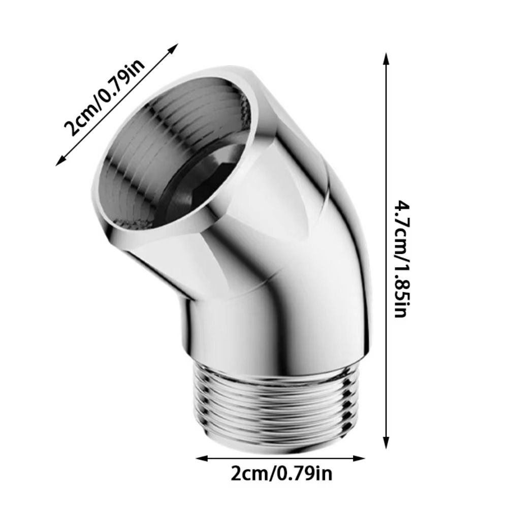 2 шт. Простой в использовании регулятор угла 135 градусов Универсальный порт Фильтрация Ручная душевая лейка Отель