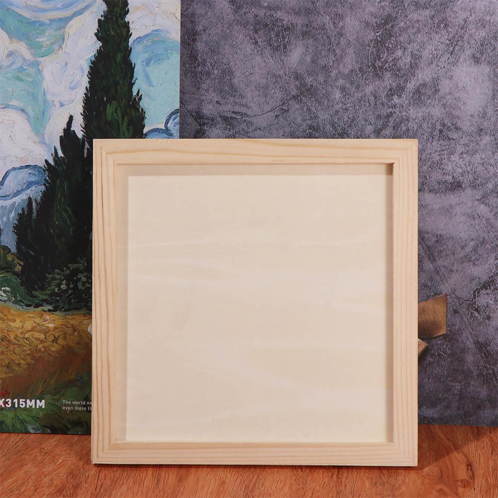 Настольное украшение DIY Пустые глиняные рамки Держатель для арт-пазлов Фоторамка Подарок для детей