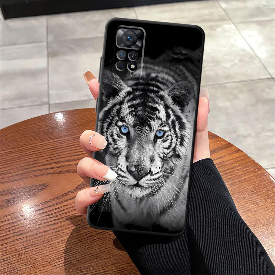 Крутой чехол с животными (Тигр, Лев) для Xiaomi Redmi Note 7 8 10 9 13 Pro Plus 10S 9S 14 11 12 Pro 11s 12s Funda Чехол для телефона