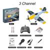 BF109 RC Plane Fighter 3CH 2.4G Electric Airplane EPP Foam Drone Remote Control Aircraft Glider Toys for Children Kids Gift